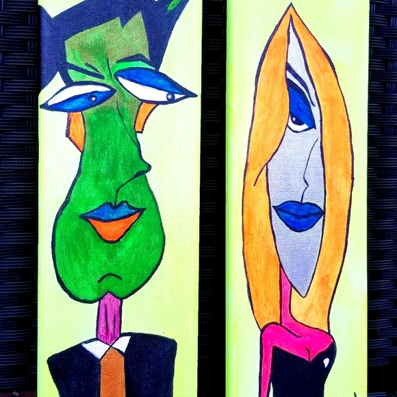 Painting " The Parents" - Picture 1 of 1